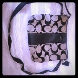 Genuine coach crossbody bag